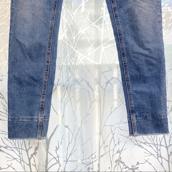 Rag & bone high rise waist ankle skinny crop cropped light blue jeans pants - Picture 7 of 13